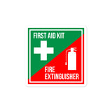 Fire/Medical Sticker Combo