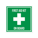 Medical Kit On Board Sticker