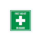 Medical Kit On Board Sticker